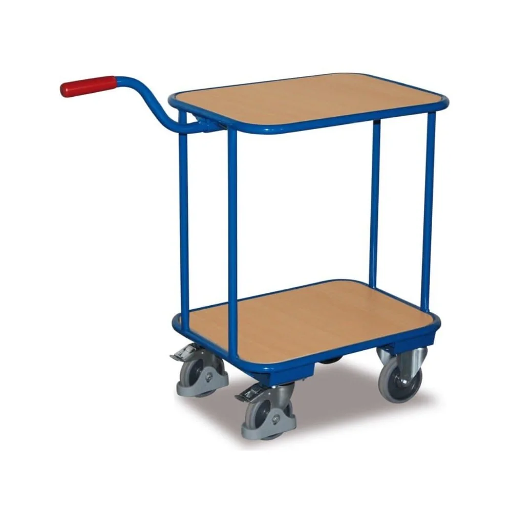 Wózek Transportowy Platformowy z Hamulcem EasySTOP