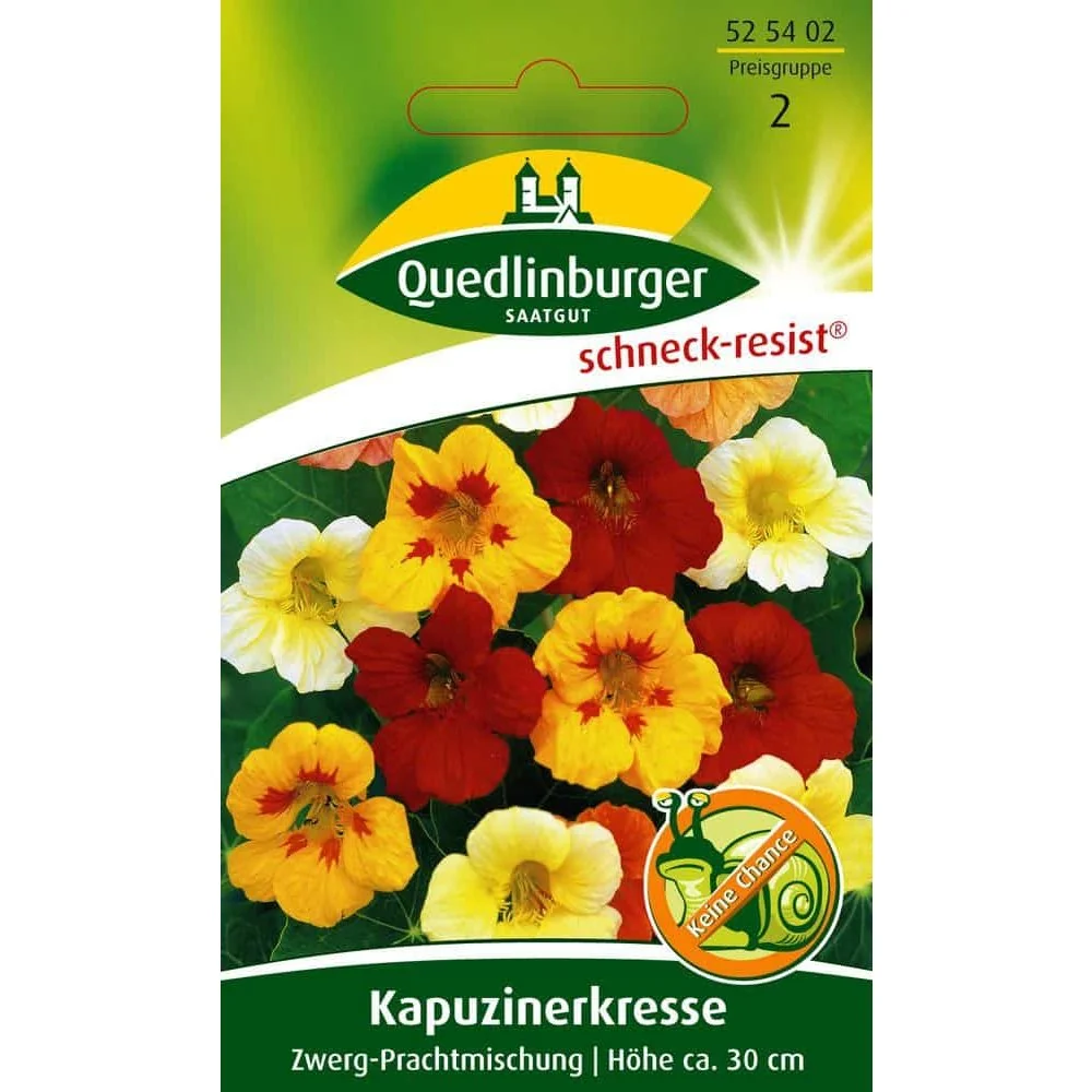 "Kapucynka Nasiona, Zwerg-Prachtmischung - Kwiaty Jadalne do Twojego Ogrodu image"