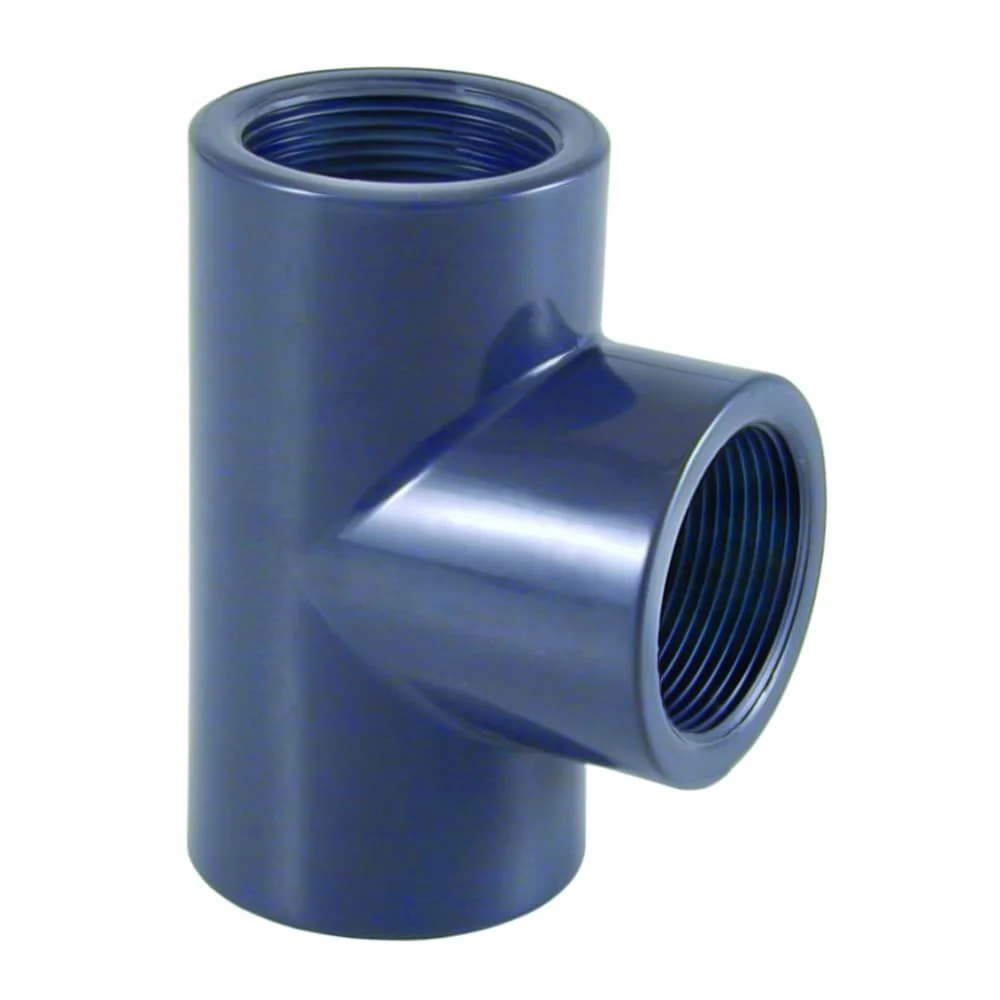 "Trójnik PVC 1 1/2 cala PN10 - Złączka do rur PVC-U image"
