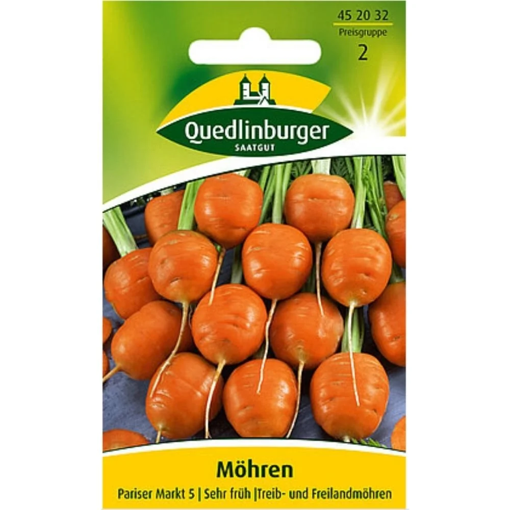 Pariser Karotten Saatgut runde Möhren