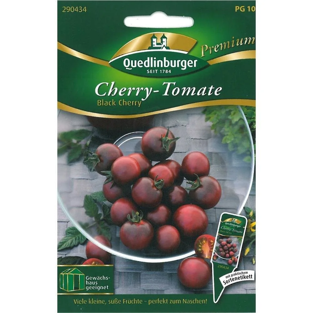 "Pomidor Cherry Black Cherry - Nasiona image"