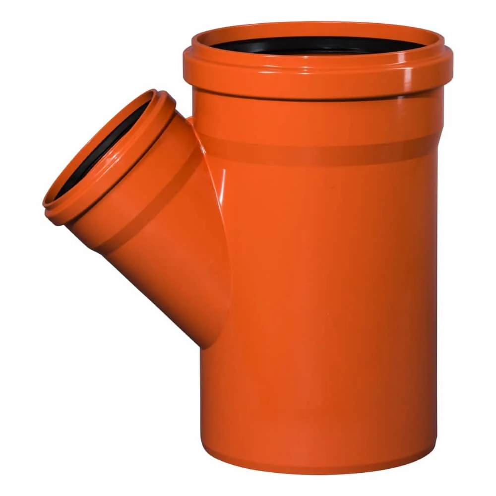 Trójnik Kanalizacyjny KG DN/OD 250/160 45 Stopni