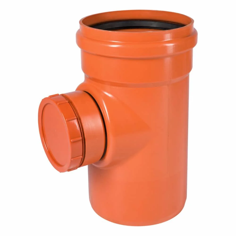 "Rura KG 250 mm z czyszczakiem - rewizja kanalizacyjna image"