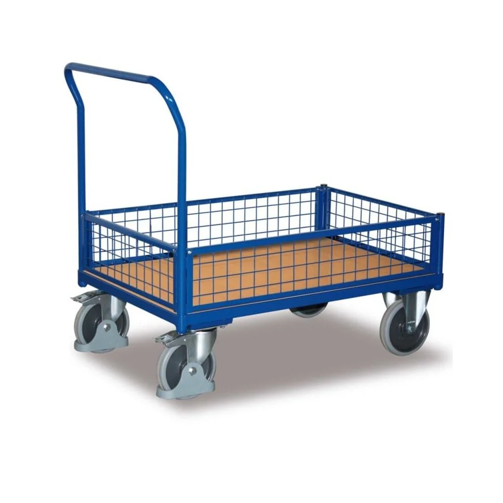 "Wózek z siatki, wózek magazynowy, wózek transportowy Boni, 400 kg EasySTOP image"