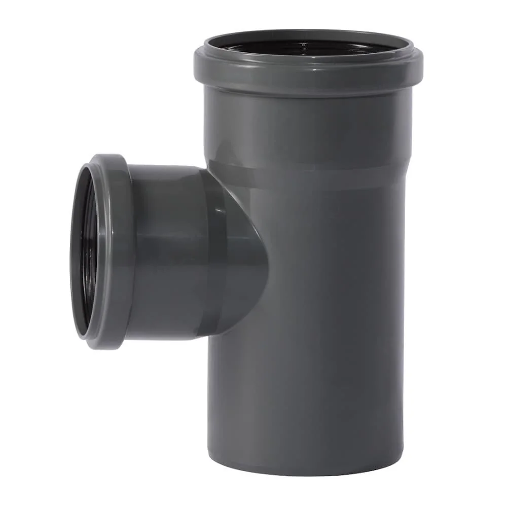 Trójnik HT 90mm, Rura Kanalizacyjna HT, Odpływ 87 Stopni
