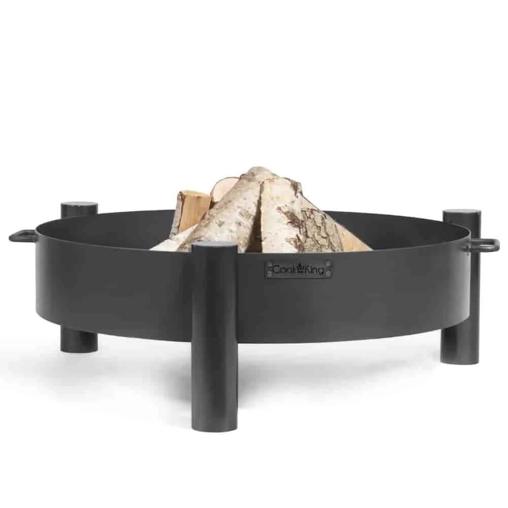 "Palenisko Ogrodowe 70cm Stalowe: Misa na Ognisko, Grill image"