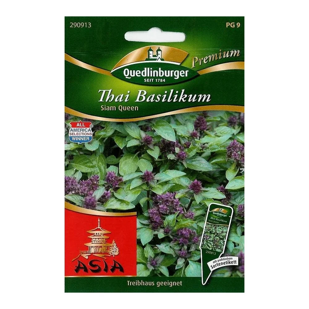 Bazylia Tajska Siam Queen: Aromat do Kuchni i na Balkon