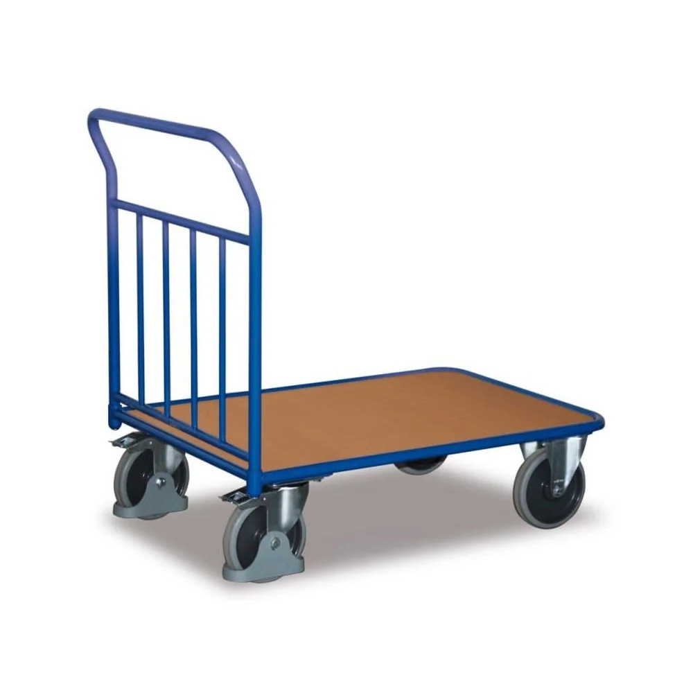 Wózek Transportowy 400 kg z Pałąkiem i Hamulcem EasySTOP