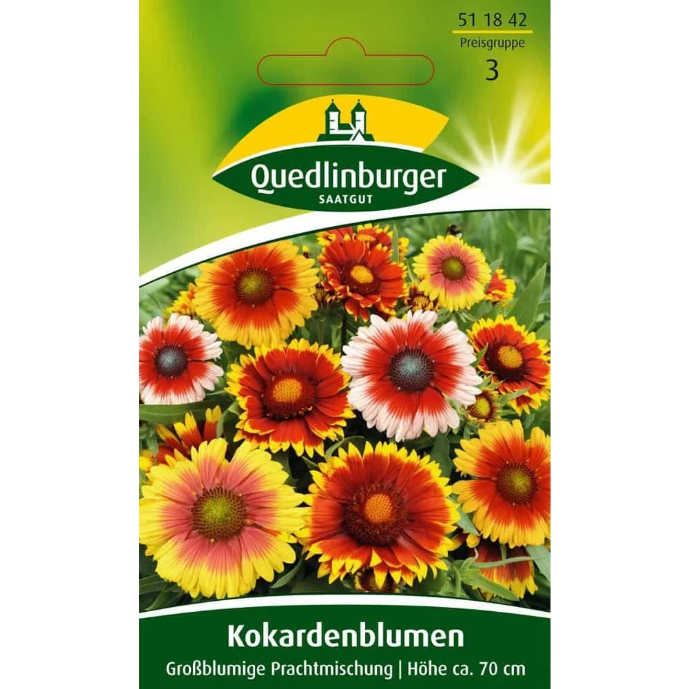 "Kokardenblume Prachtmischung - Nasiona Kwiatów do Ogrodu image"
