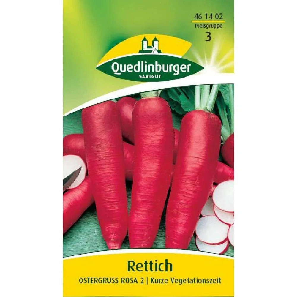 Rzodkiewka 'Ostergruss Rosa' - Siew, Uprawa i Odmiany