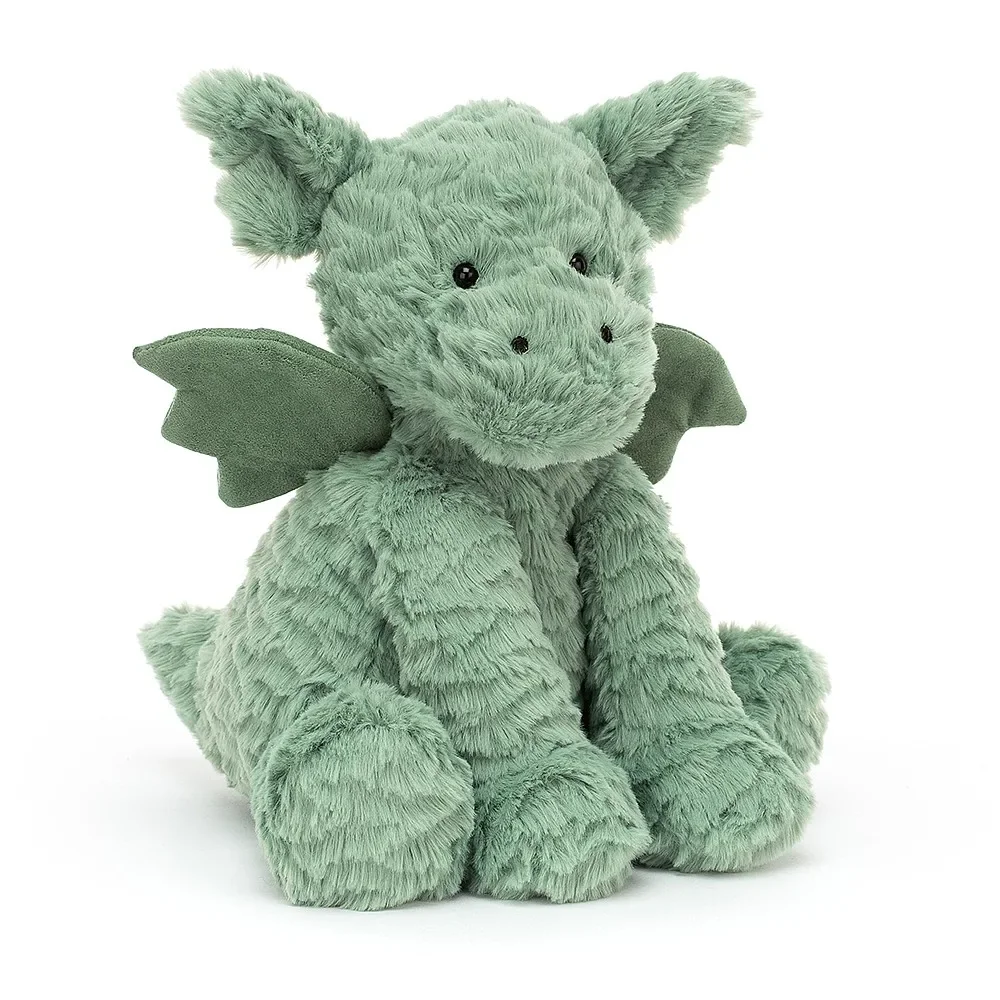 "Jellycat Pluszak, maskotka - Fuddlewuddle Dragon, 23x10 cm image"