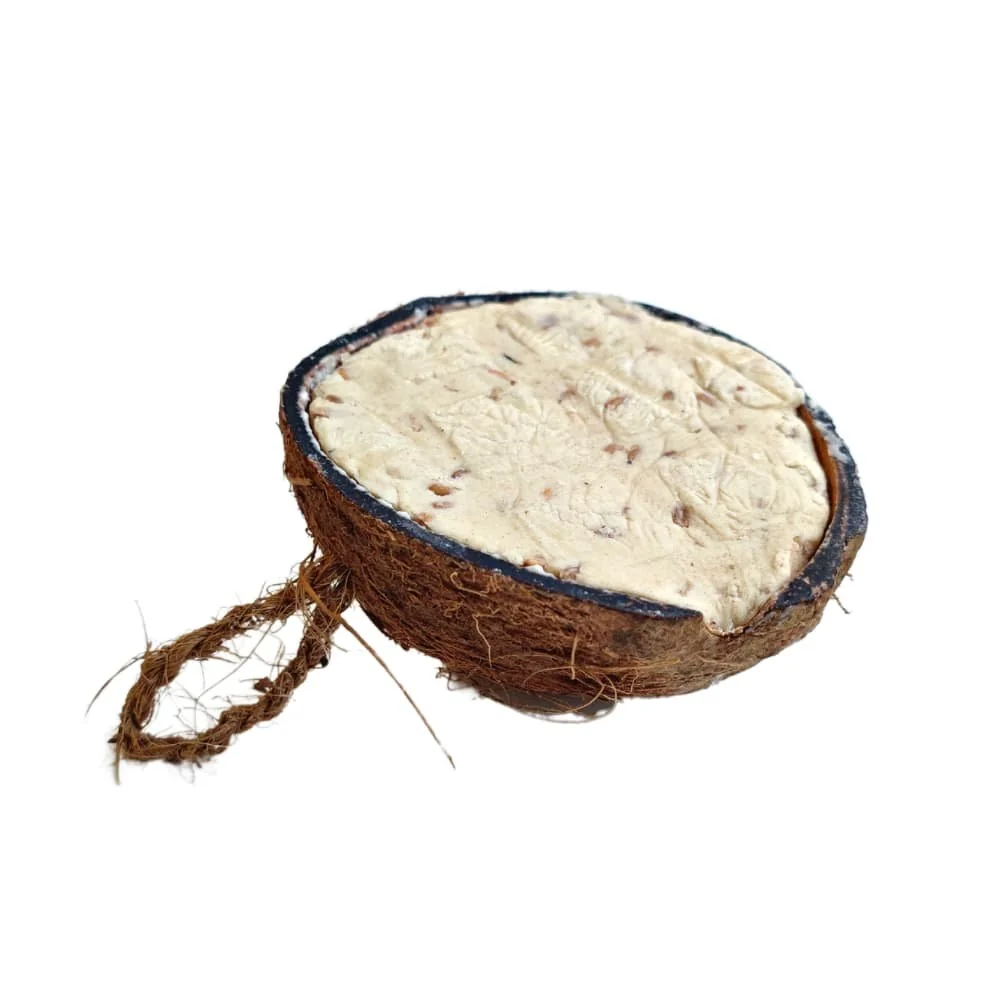 "Karma 0.18kg dla dzikich ptaków w kokosie (1/2) - Pokarm zimowy image"
