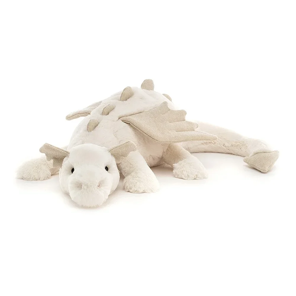 "Jellycat Pluszak, maskotka - Snow Dragon, Rozmiar: Średni - H12 X W50 CM image"