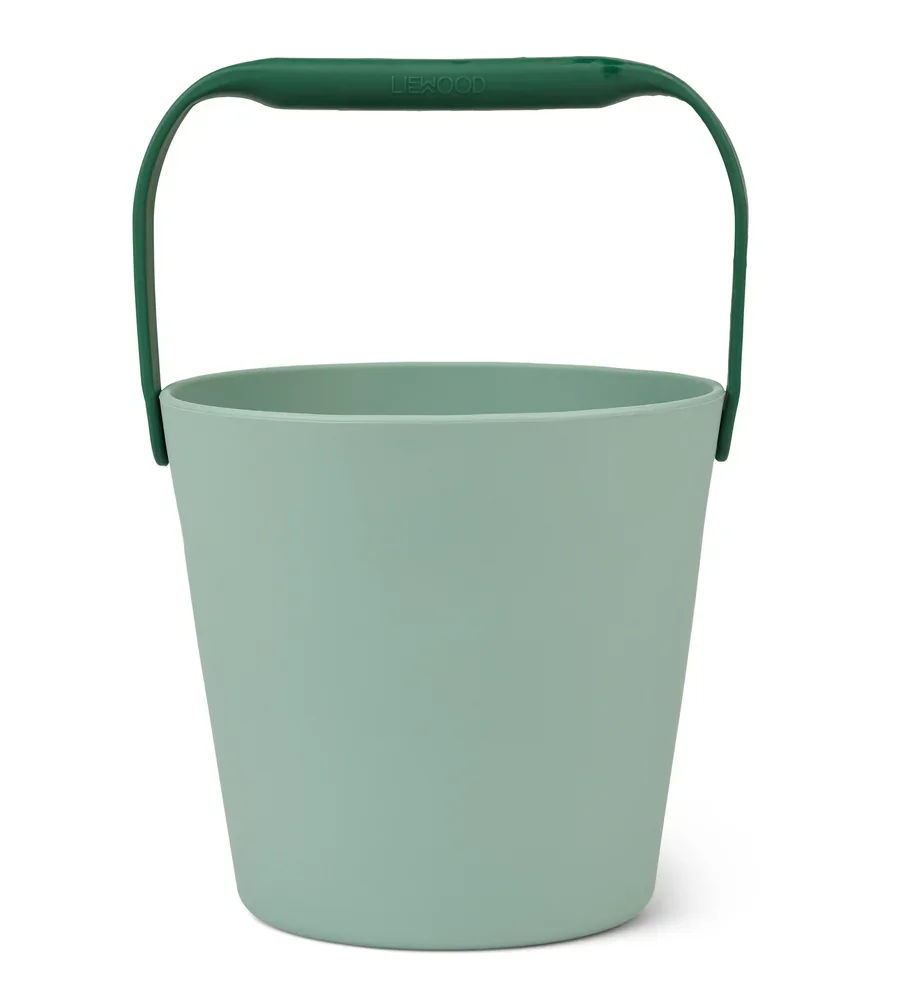 "Liewood Wiaderko Silikonowe - Moira, Kolor: Peppermint / Garden Green image"