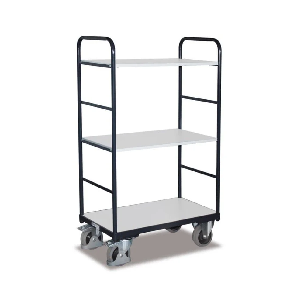 "Wózek warsztatowy ESD, 3-poziomowy, 250kg, Wózek antystatyczny image"