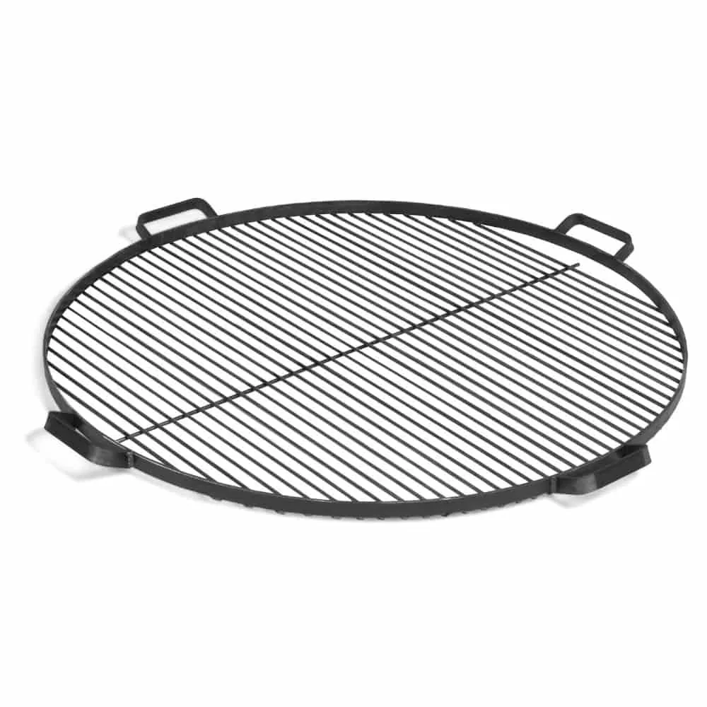 Ruszt do grilla 80 cm stalowy z uchwytami na ognisko