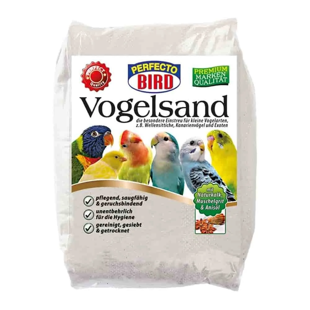 "Naturalny piasek dla ptaków 2,5 kg - Higiena klatki image"