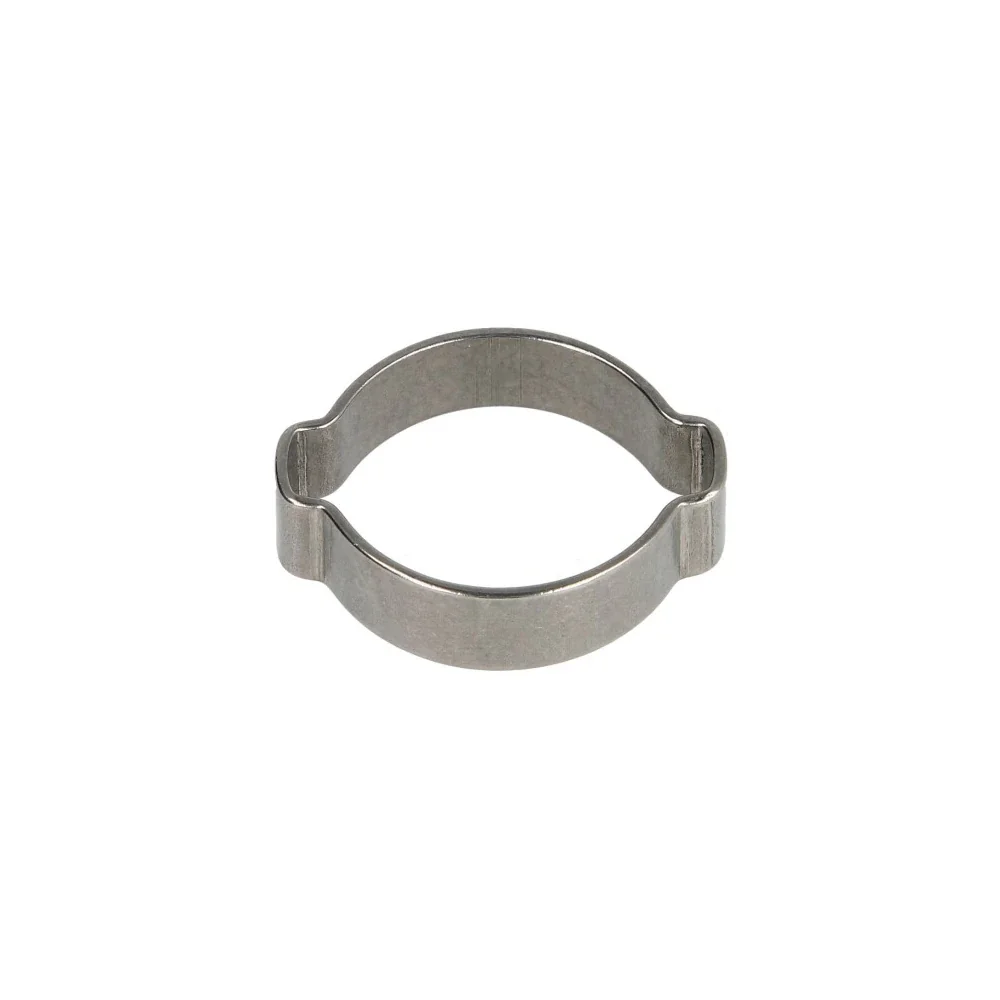 Opaska zaciskowa, Zacisk do węża z 2 uchami, 10mm, stal nierdzewna