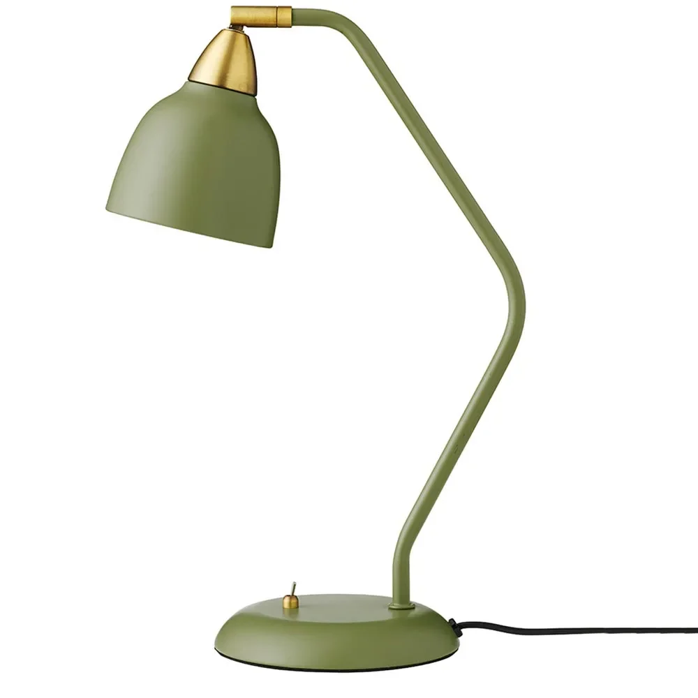 "Superliving lampa biurkowa "Urban" metalowa oliwka image"
