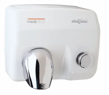 Suszarka do rąk with push button - E88 (Saniflow), biały