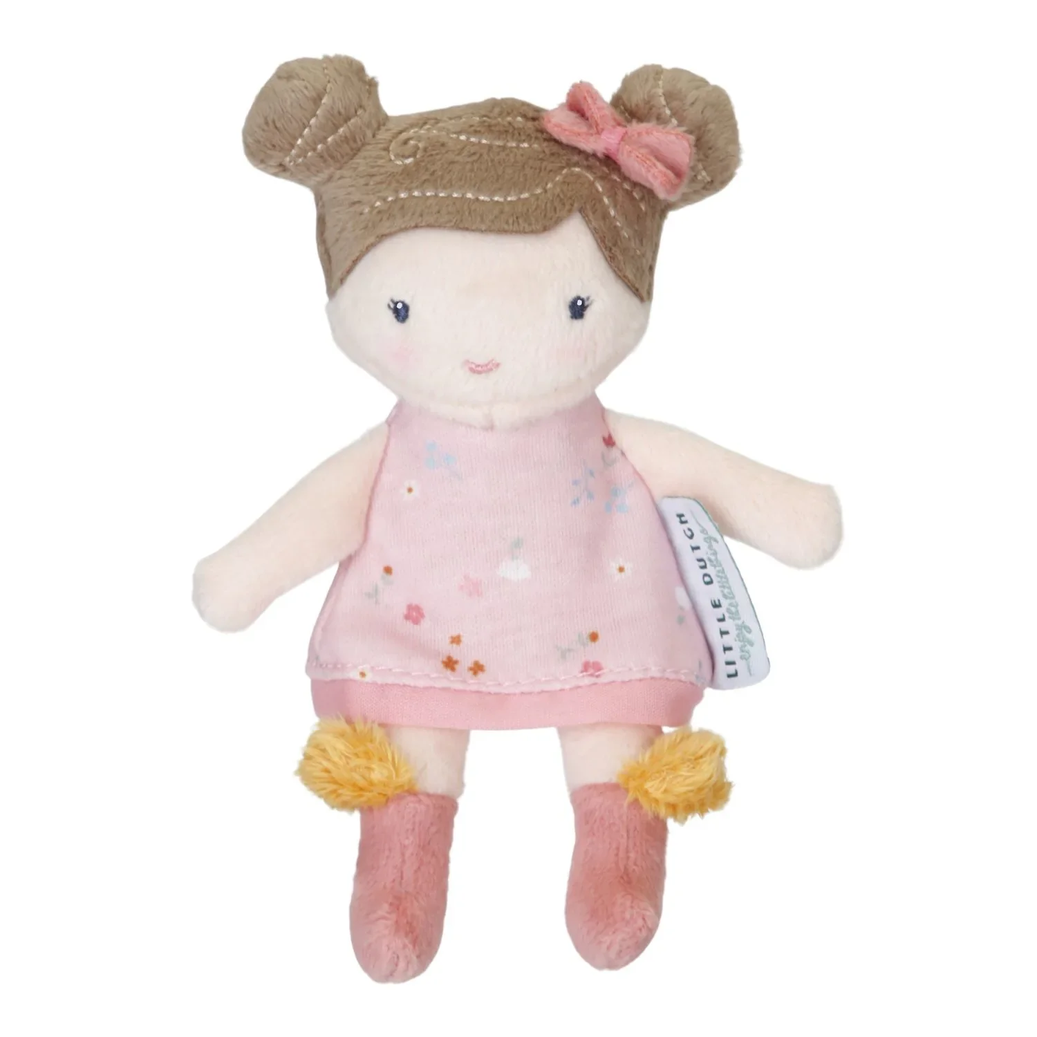 "Little Dutch Szmaciana lalka, Lalka do przytulania - Różowa, 10 cm image"
