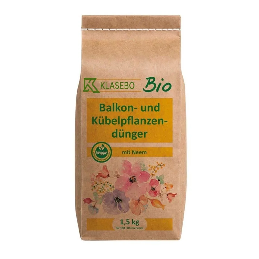 "Nawóz Bio do Balkonu i Kwiatów Doniczkowych z Neem, 1.5kg image"