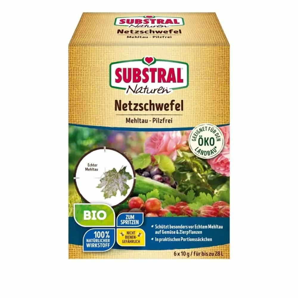 "Bio Netzschwefel 60g - Oprysk na Mączniaka i Choroby Grzybowe image"