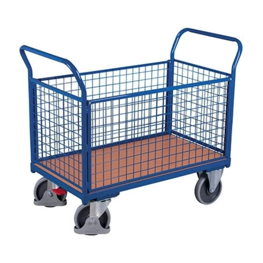 "Wózek druciany czterościenny 500 kg Typ XL + EasySTOP image"