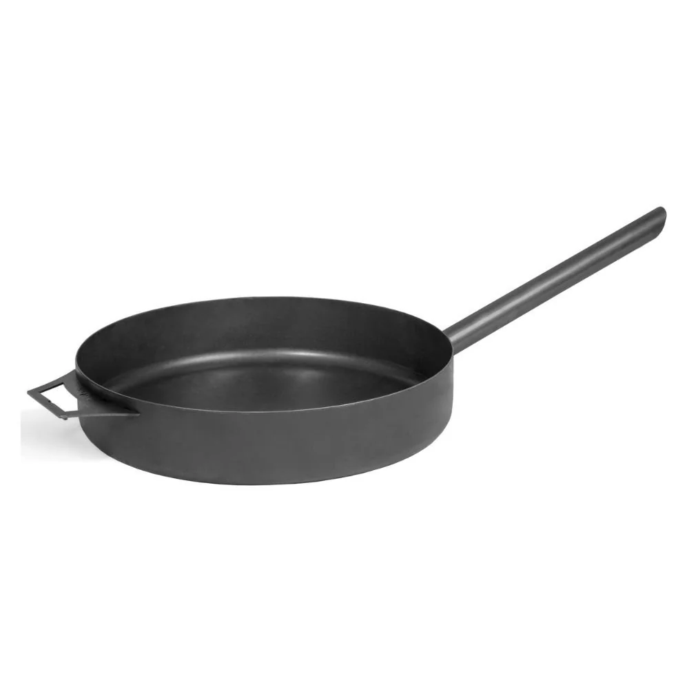 "Patelnia Stalowa 50 cm do Grillowania na Ognisku image"