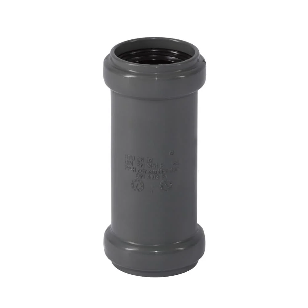 HT Rohr DN 32, Doppelmuffe