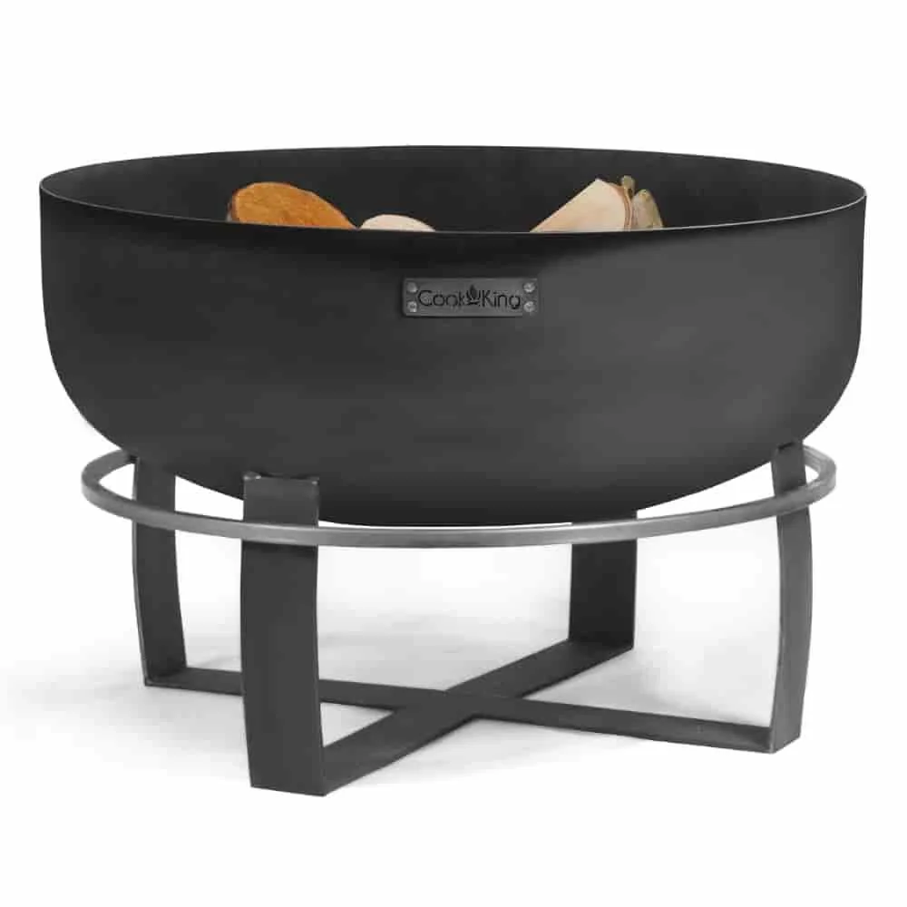 "Palenisko Ogrodowe Stalowe XXL 80 cm – Misa Paleniskowa Boni image"