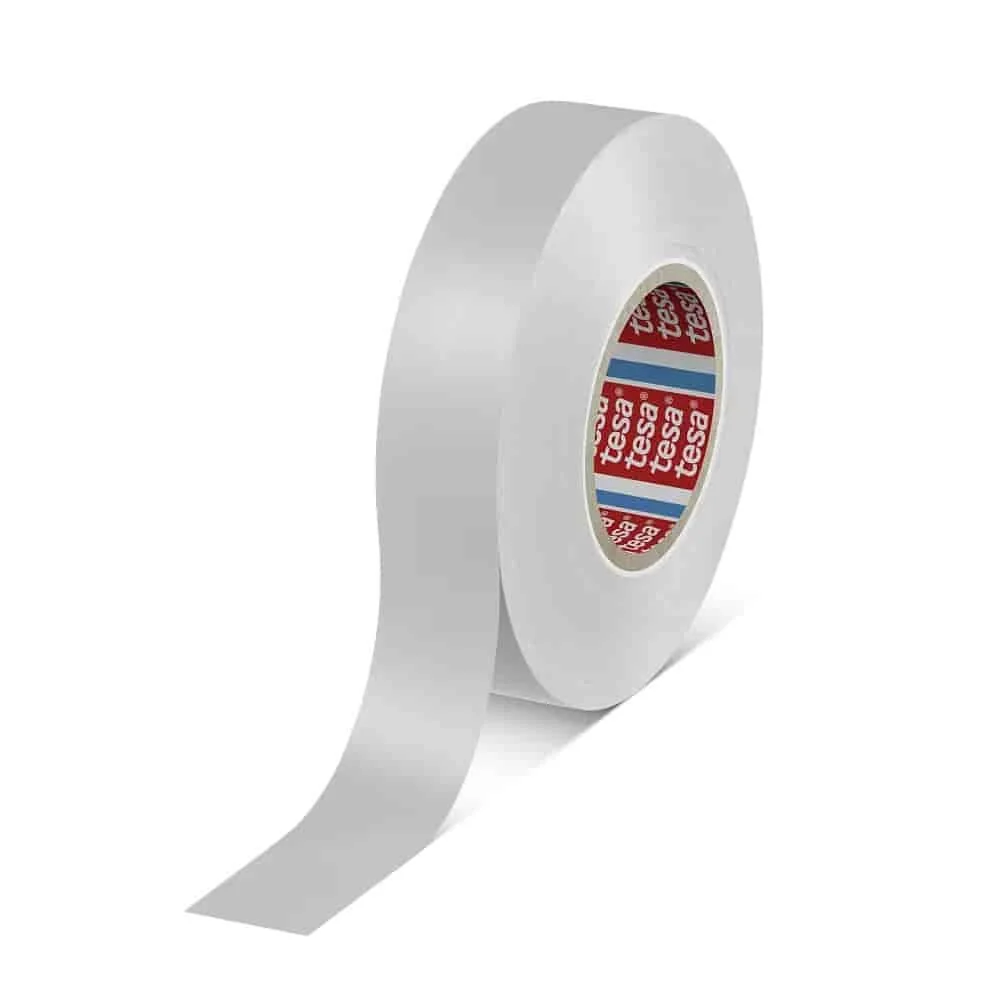 "Biała Taśma Izolacyjna PVC 19mm x 33m - Elektroizolacyjna image"