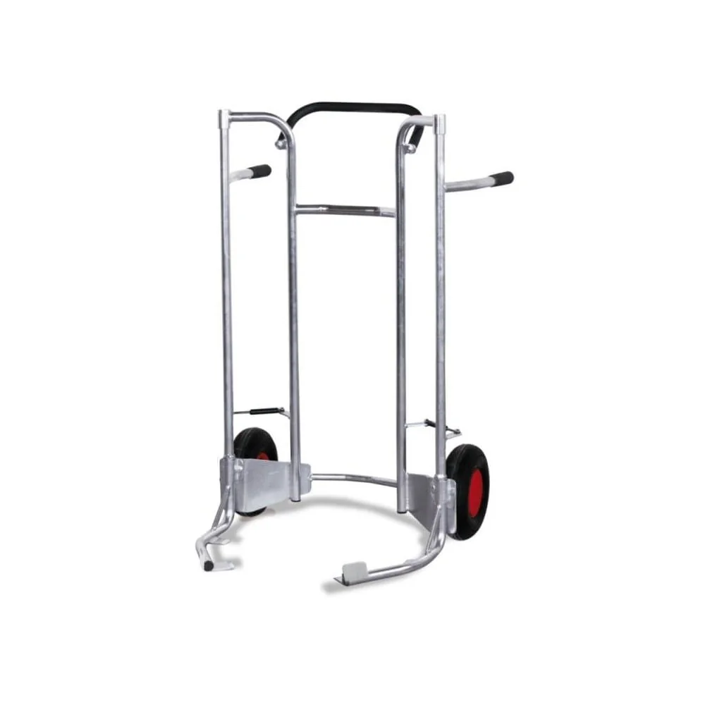 "Wózek do Opon 200 kg, Ocynkowany, Pełne Koła image"