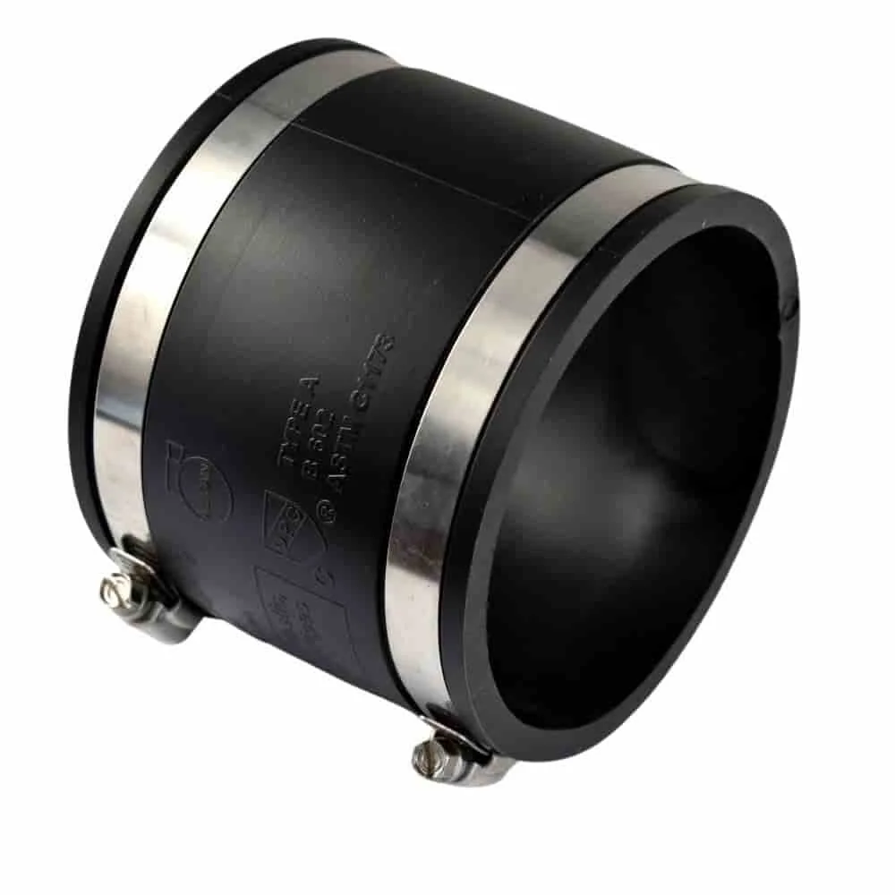 Złączka elastyczna do rur 110mm PVC - Łącznik gumowy bez klejenia