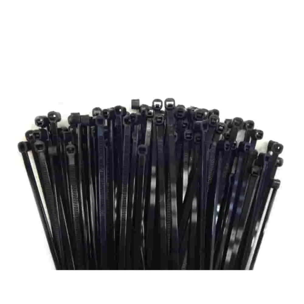 "Opaski Kablowe 200mm UV Czarne - Trytytki Zaciskowe 100szt. image"