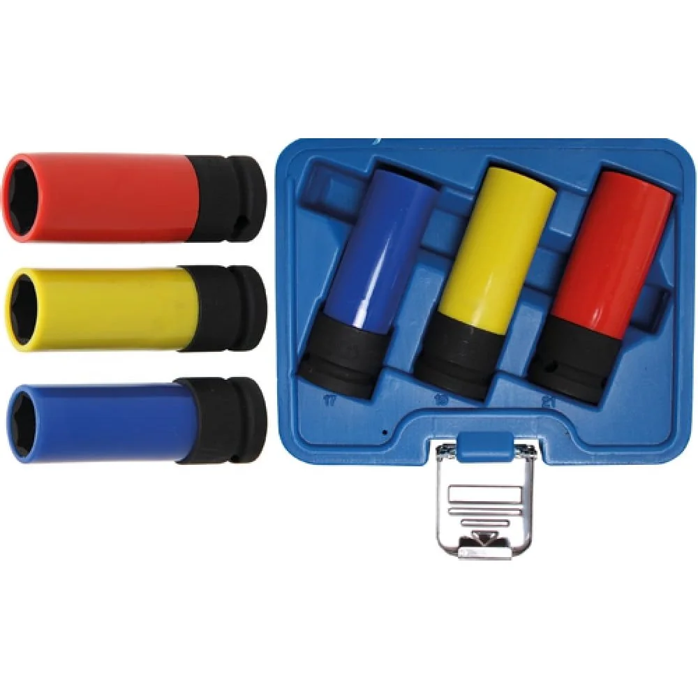 Kraft-Schoneinsatz-Satz | 12,5 mm (1/2) | SW 17/19/21 mm | 3-tlg.