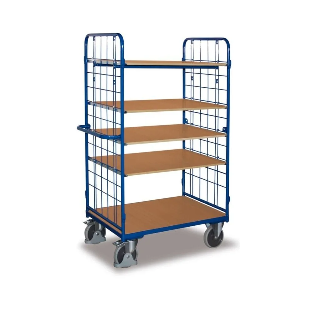 "Wózek Transportowy Magazynowy 400 kg z Półkami image"