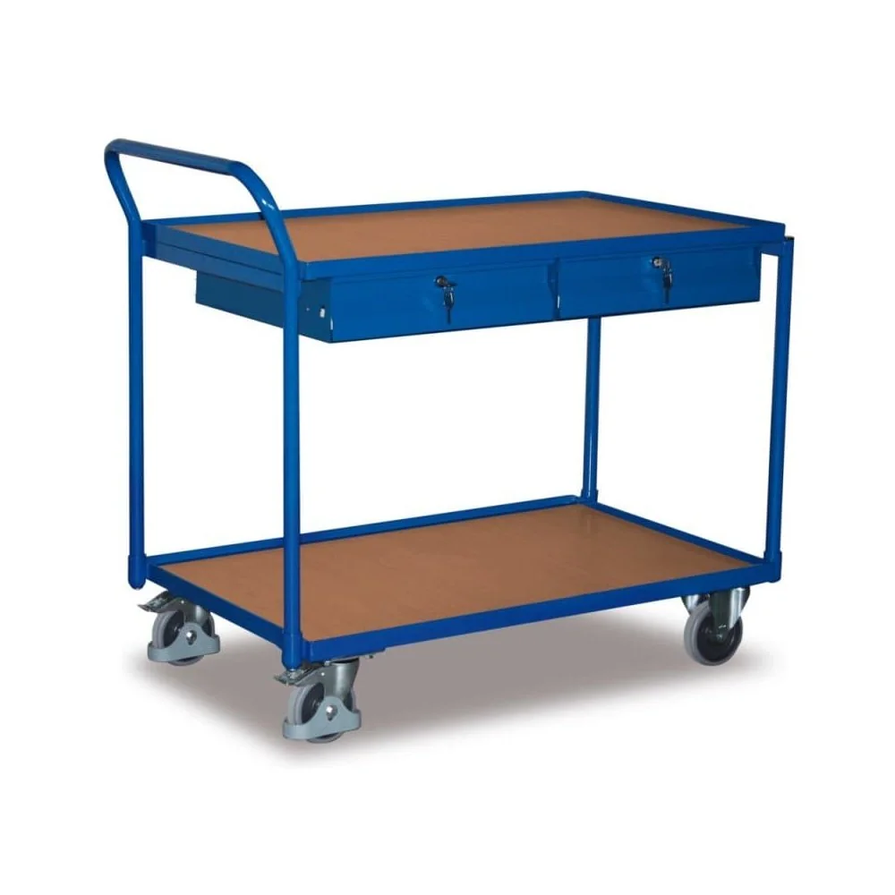 "Wózek Warsztatowy 250 kg z Szufladami - Wózek Transportowy i Narzędziowy image"