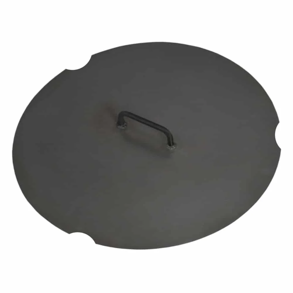Pokrywa do paleniska 72cm Stalowa Ręcznie Robiona