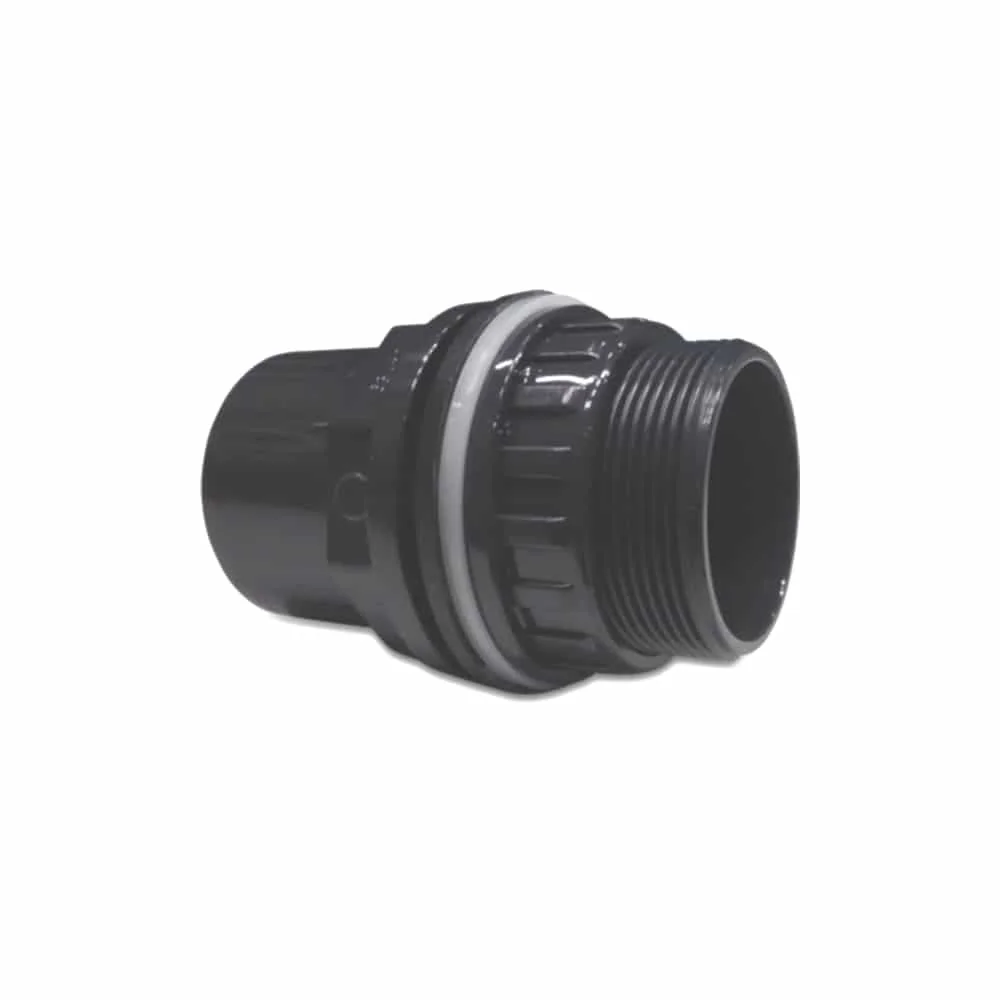 "Przepust PVC mufka klejona/nasadka klejona x AG 40/50 x 1 3/4" PN10 image"