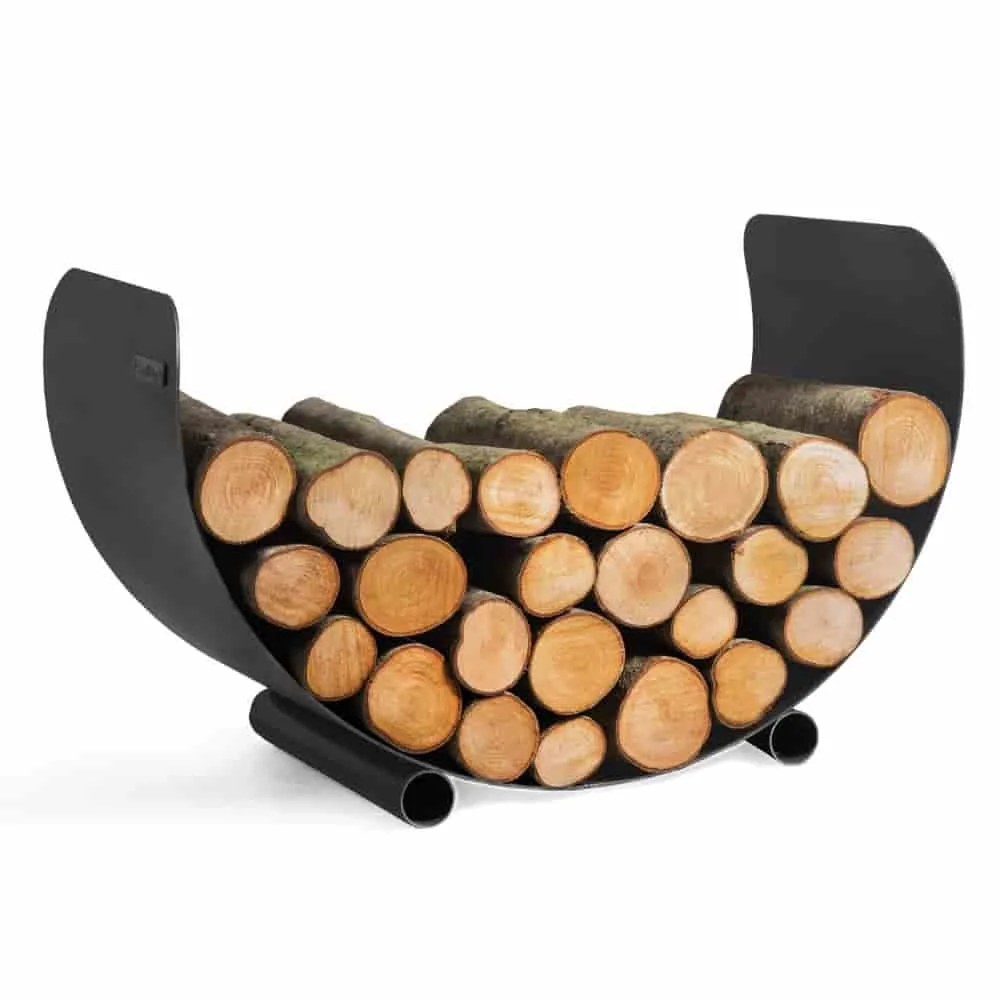 Regał na Drewno Kominkowe Stalowy 70x45cm - Stojak, Półka