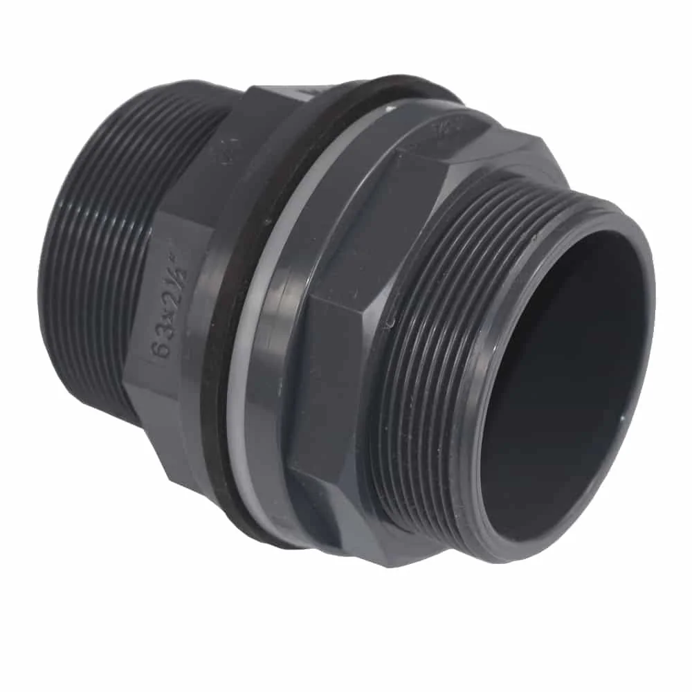 "Przepust PVC 63mm, Złączka z Gwintem Zewnętrznym, PN10 image"