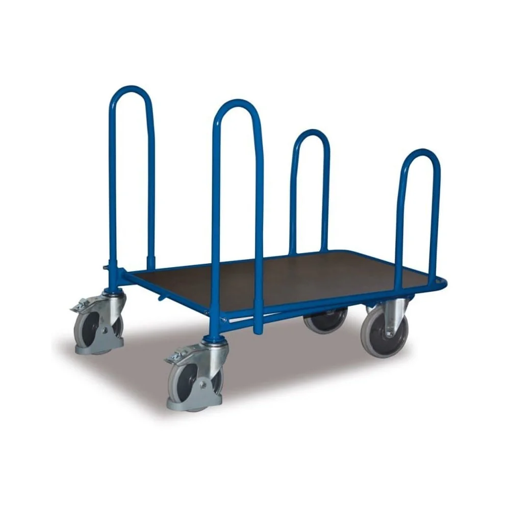 Wózek transportowy wodoodporny z burtami, 500 kg
