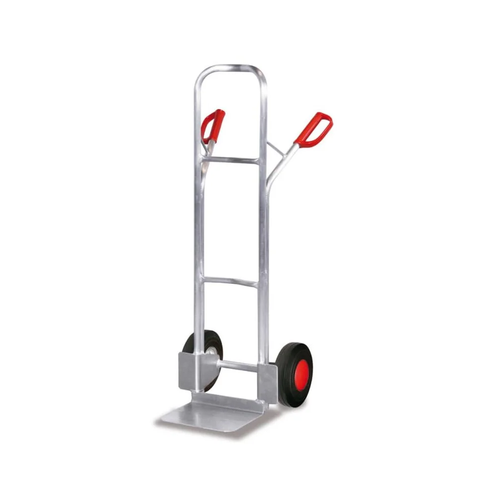 "Wózek Transportowy Aluminiowy 200 kg, Pełne Koła - Boni image"