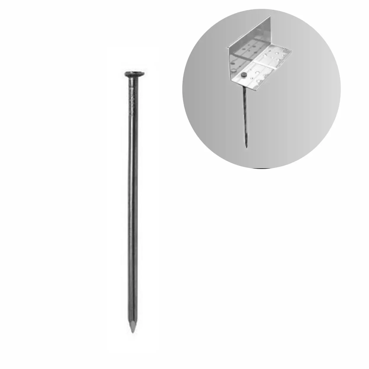 "Kotwa gruntowa stalowa 250mm x 7mm | Kotwy do ziemi | Kotwy gruntowe image"
