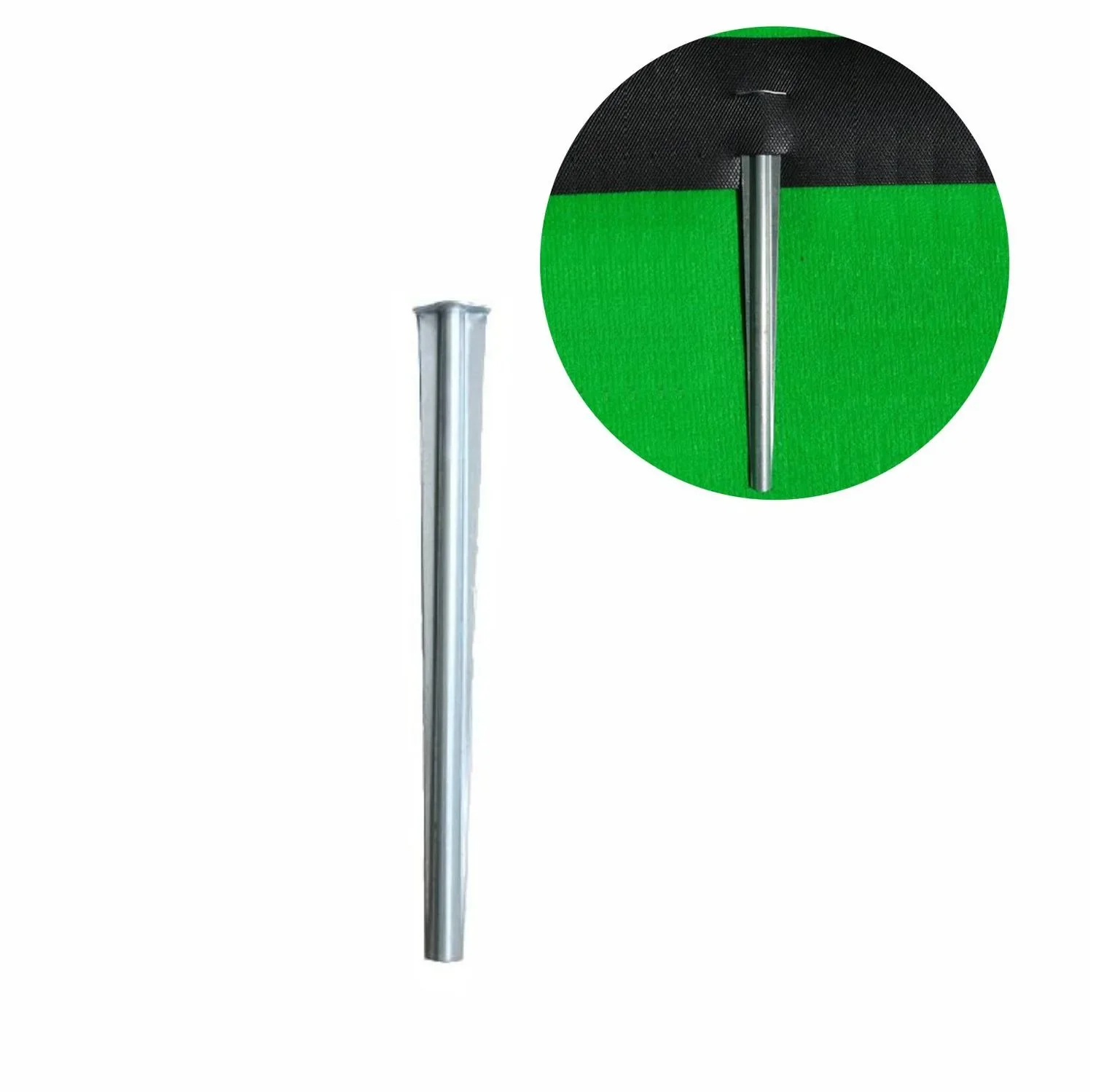 Kotwa gruntowa metalowa 25cm x 3cm | Kotwy do ziemi | Kotwy gruntowe