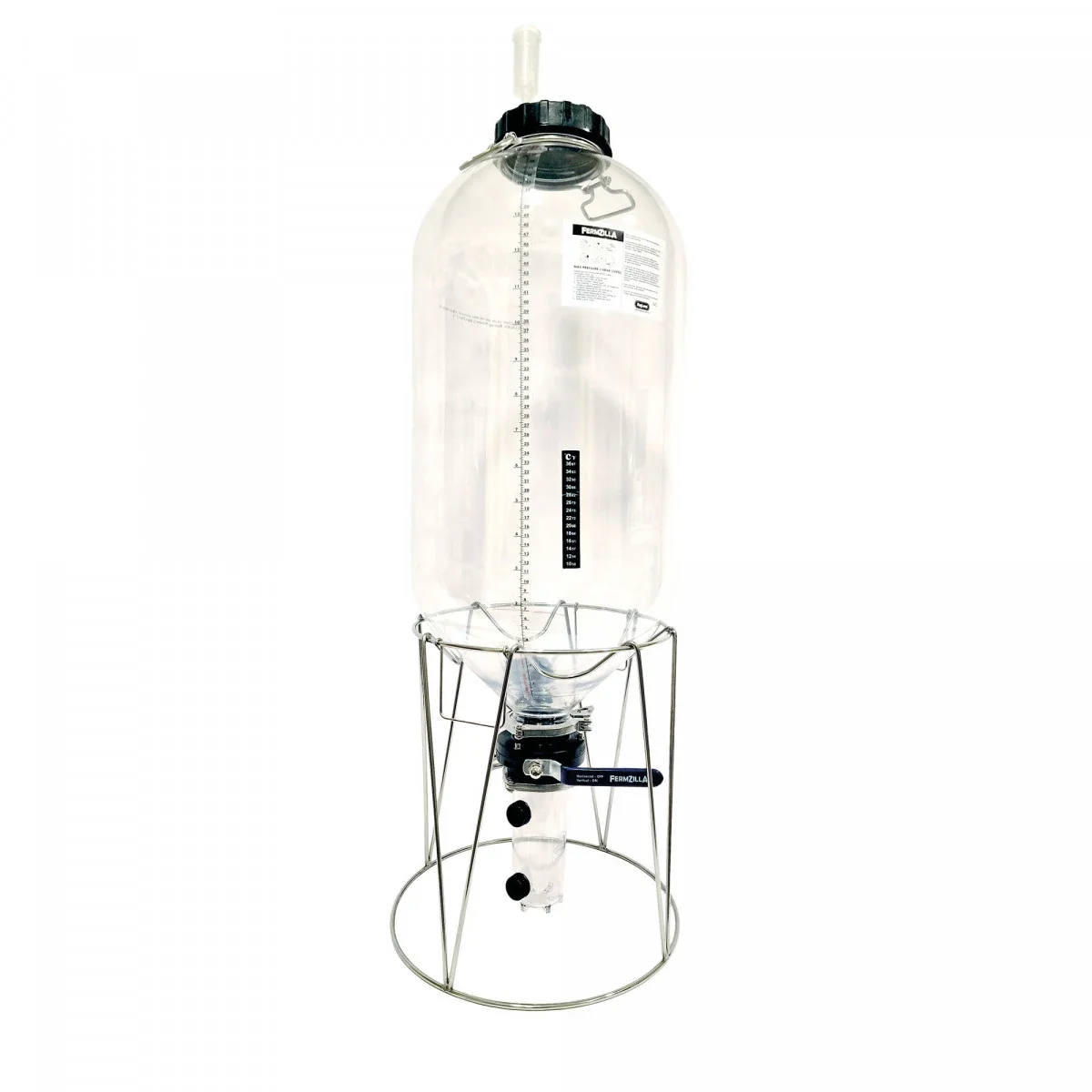 "Zestaw startowy FermZilla, Butelka fermentacyjna, Pojemnik fermentacyjny 55L Tri-Conical Gen3 image"