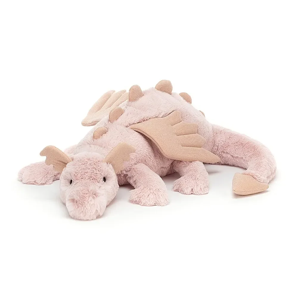 Jellycat Pluszak, maskotka - Rose Dragon, Rozmiar: Duża - H19 X W66 CM