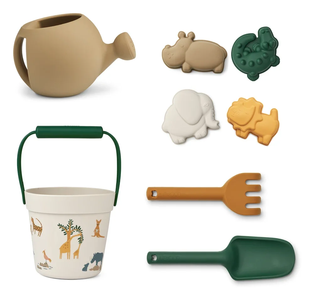 "Liewood Strand & Garden Set (zabawki plażowe) - Florence, Sandy image"