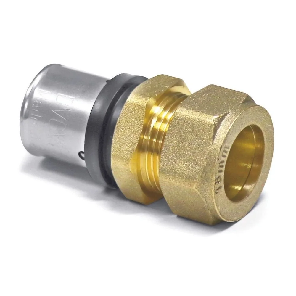 "Pressfitting Miedziany 26mm DVGW - Złączka Zaciskowa do Rur Miedzianych image"